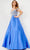 JVN by Jovani JVN08474SC - Beaded Sweetheart Prom Gown Prom Dresses 8 / Navy