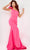 JVN by Jovani JVN09973 - Ruffle One Shoulder Prom Gown Special Occasion Dress