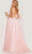 JVN by Jovani JVN21104 - Applique Tulle Prom Gown Special Occasion Dress