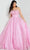 JVN by Jovani JVN26209 - Ruffled Neck Strapless Ballgown Special Occasion Dress