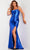 JVN by Jovani JVN26402 - Sleeveless Satin Prom Dress Prom Dresses 00 / Royal