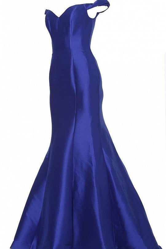 JVN by Jovani JVN3245 - Off-Shoulder Long Mermaid Dress