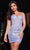 JVN By Jovani JVN36392 - Illusion Bodice Sheath Cocktail Dress Special Occasion Dress