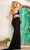 JVN by Jovani JVN36435 - V-Neck Stone Embellished Evening Dress Evening Dresses