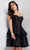 JVN By Jovani JVN36620 - Strapless Tiered Cocktail Dress Special Occasion Dress