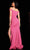 JVN by Jovani JVN36673 - Off-Shoulder Sheer Detailed Prom Dress Evening Dresses