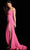 JVN by Jovani JVN36673 - Off-Shoulder Sheer Detailed Prom Dress Evening Dresses