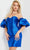 JVN By Jovani JVN36795 - Sweetheart Detachable Sleeve Cocktail Dress Special Occasion Dress 00 / Royal