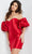 JVN By Jovani JVN36795 - Sweetheart Detachable Sleeve Cocktail Dress Special Occasion Dress
