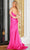 JVN by Jovani JVN37006 - Ruched Off-Shoulder Sheath Gown Special Occasion Dress