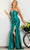 JVN by Jovani JVN37515 - Strapless Satin Prom Dress Prom Dresses 00 / Emerald