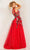 JVN by Jovani JVN38469 - Floral Embroidered One-Sleeve Ballgown Ballgown Dresses