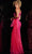 JVN by Jovani JVN39384 - Asymmetric Bow Accent Prom Gown Special Occasion Dress