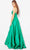 JVN by Jovani - Satin Spaghetti Straps V Neckline Prom Dress JVN48791 Prom Dresses