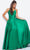 JVN by Jovani - Satin Spaghetti Straps V Neckline Prom Dress JVN48791 Prom Dresses