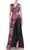Kay Unger 5548767 - Floral Sleeveless Jumpsuit Formal Pantsuits