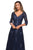 La Femme 28000SC - Embroidered A-Line Formal Gown Mother of the Bride Dresses