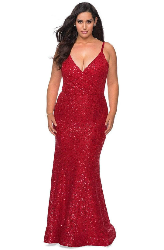 La Femme - 29063 Sleeveless Sequin Prom Dress