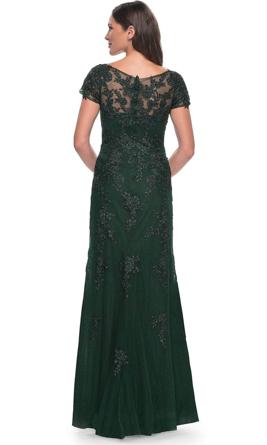 La Femme 29792 - Bateau Illusion Formal Dress