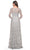 La Femme 30031 - V-Neck Illusion Formal Dress Mother of the Bride Dresses