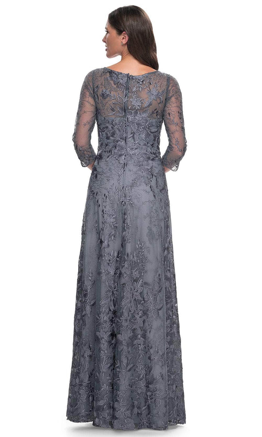 La Femme 30060 - Bateau A-Line Formal Dress