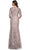 La Femme 30081 - Floral Embroidered Quarter Sleeve Prom Dress Mother of the Bride Dresses