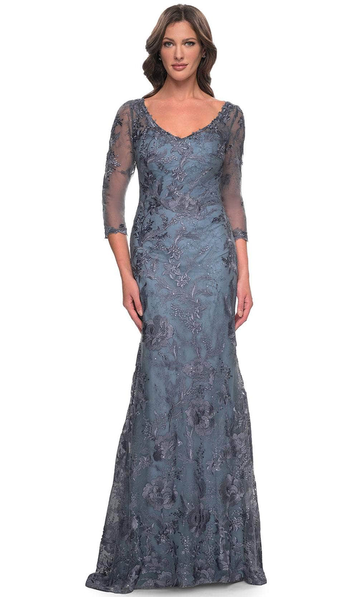 La Femme 30230 Illusion Sheath Formal Dress main image 0