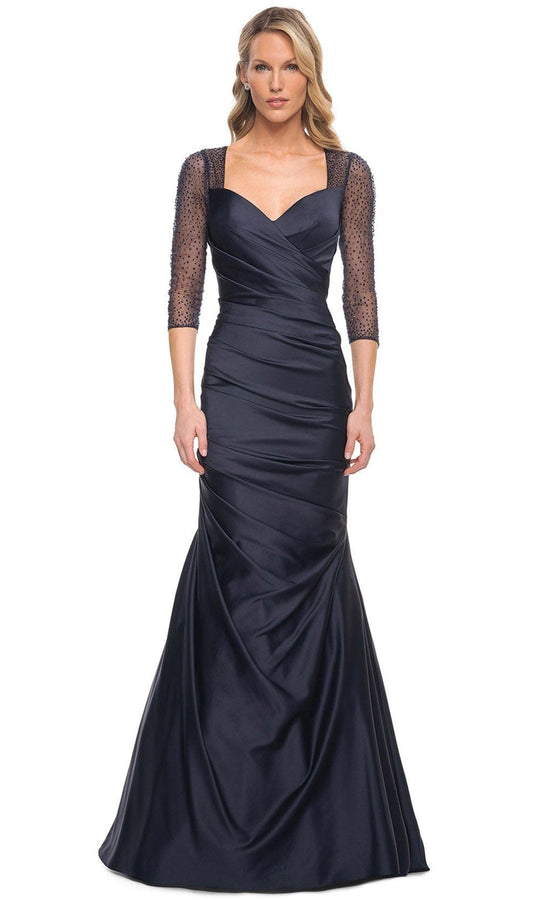 La Femme 30138 - Embellished Lace Mother of the Groom Mermaid Dress