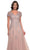 La Femme 30228 - V-Neck Floral Formal Dress Evening Dresses