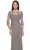 La Femme 30385 - Illusion Bateau Evening Dress Mother of the Bride Dresses