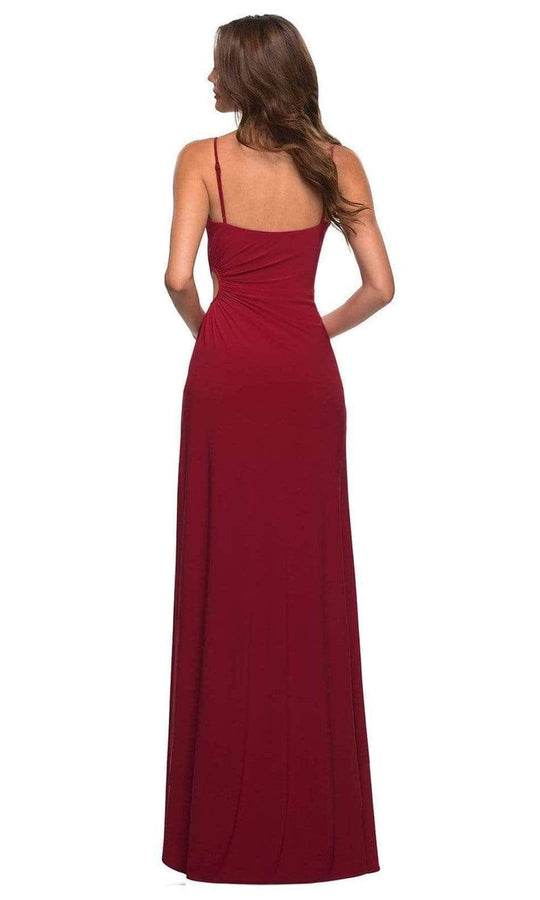 La Femme 30439SC - Sleeveless Ruched Bodice Prom Gown