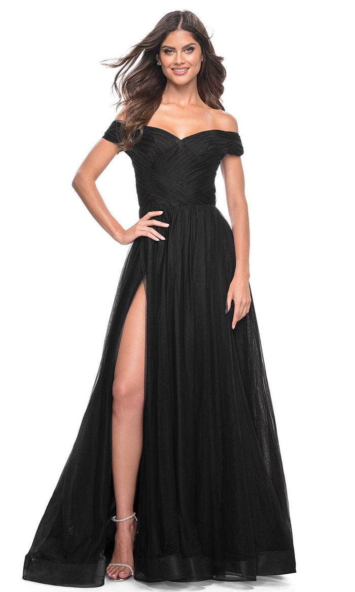 La Femme 30498 - Ethereal Tulle Prom Dress Special Occasion Dress