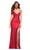 La Femme 30522SC - Ruched Detail Sleeveless Prom Dress Prom Dresses 4 / Dark Emerald