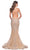 La Femme 30716 - Adjustable Strap Appliqued Prom Gown Prom Dresses