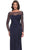 La Femme 30808 - Rhinestone Ruched Formal Dress Mother of the Bride Dresses