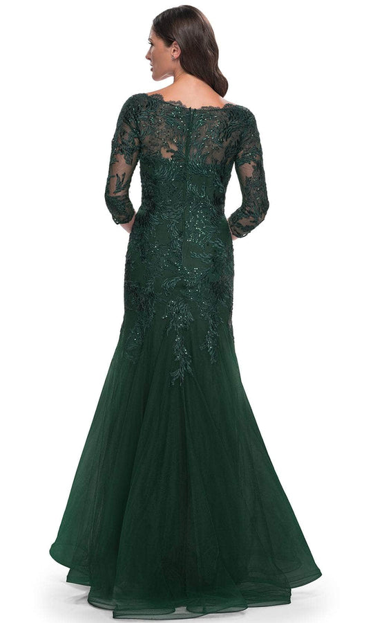 La Femme 30823 - Mermaid Tulle Evening Dress