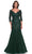 La Femme 30823 - Mermaid Tulle Evening Dress Mother of the Bride Dresses 4 / Emerald