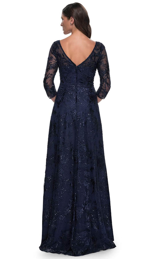 La Femme 30835 - Illusion A-Line Formal Dress