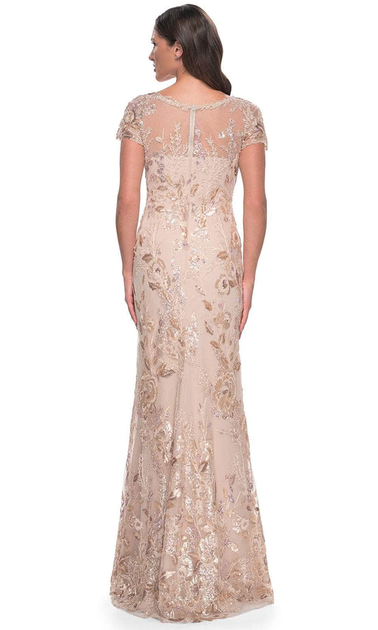 La Femme 30841 - Fitted Sequin Formal Dress