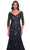 La Femme 30860 - Lace Applique Mermaid Prom Gown Mother of the Bride Dresses