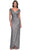 La Femme 30865 - Ruched Sequin Evening Dress Mother of the Bride Dresses