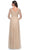 La Femme 30911 - V-Neck Embellished Formal Dress Mother of the Bride Dresses