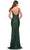 La Femme 31122 - Ruched Sleeveless Evening Dress Evening Dresses