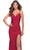 La Femme 31123SC - V-Neck Rhinestone Prom Dress Prom Dresses 4 / Emerald
