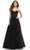 La Femme 31205SC - Sheer Strapless Prom Dress Evening Dresses 10 / Black