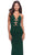 La Femme 31334SC - Cut Out Deep V-Neck Prom Dress Prom Dresses