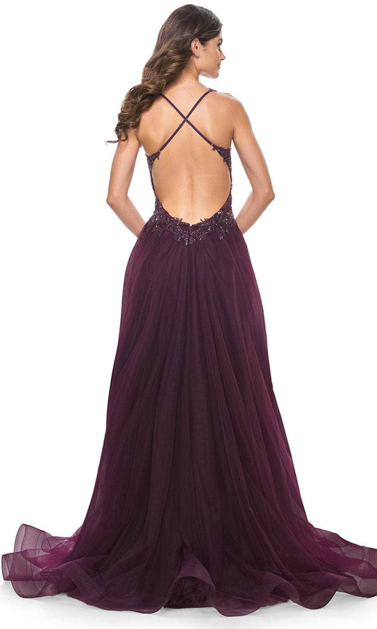 La Femme 31471 - Beaded Lace Prom Dress