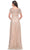 La Femme 31639 - Short Sleeve Beaded Long Dress Mother of the Bride Dresses