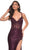 La Femme 31657 - Sequin Ornate V-Neck Prom Gown Evening Dresses