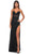La Femme 31701 - Illusion Corset Rhinestone Prom Gown Evening Dresses